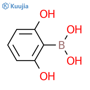 2,6-Dihydroxybenzeneboronic acid structure