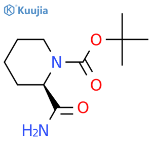 (R)-1-N-Boc-Pipecolamide structure