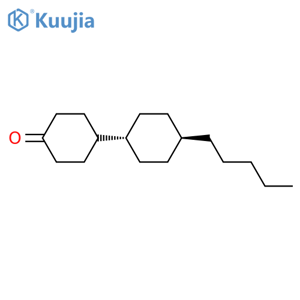 4-(trans-4-Pentylcyclohexyl)cyclohexanone structure