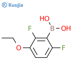 3-Ethoxy-2,6-difluorophenylboronic acid structure