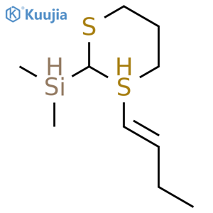 SILANE, 3-BUTENYL-1,3-DITHIAN-2-YLDIMETHYL- structure