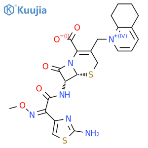 Cefquinome structure