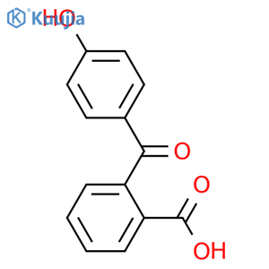 2-(4-Hydroxybenzoyl)benzoic acid structure