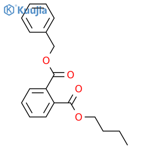 Benzyl butyl phthalate structure