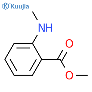 Methyl N-methylanthranilate structure