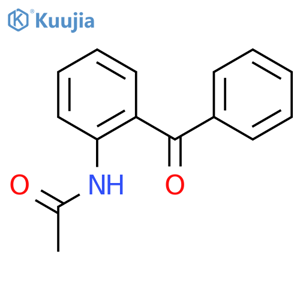 Acetamide,N-(2-benzoylphenyl)- structure