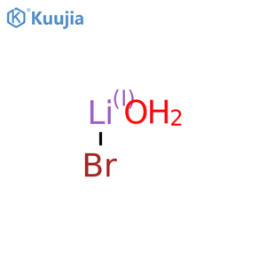 Lithium bromide hydrate structure