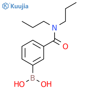 3-(Dipropylcarbamoyl)phenylboronic acid structure