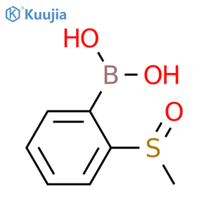 2-(Methylsulfinyl)phenylboronic Acid structure