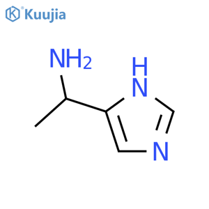 1-(1H-imidazol-4-yl)ethan-1-amine structure