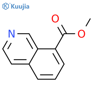 Methyl isoquinoline-8-carboxylate structure