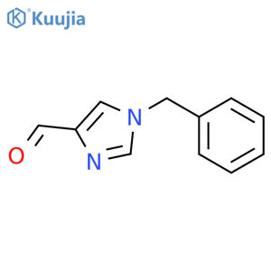 1-benzyl-1H-imidazole-4-carbaldehyde structure