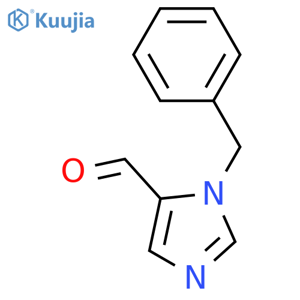 1-benzyl-1H-imidazole-5-carbaldehyde structure