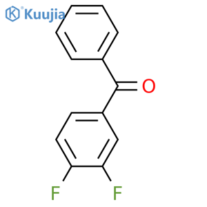 3,4-Difluorobenzophenone structure