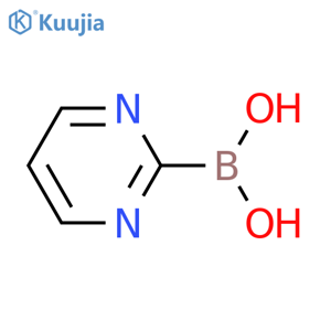 (pyrimidin-2-yl)boronic acid structure