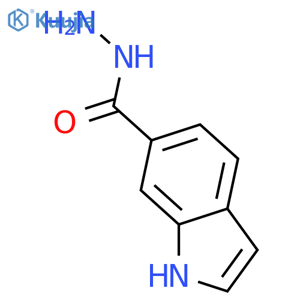 1H-Indole-6-carbohydrazide structure