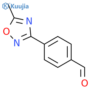 4-(5-Methyl-1,2,4-oxadiazol-3-yl)benzaldehyde structure