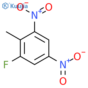 1-Fluoro-2-methyl-3,5-dinitrobenzene structure