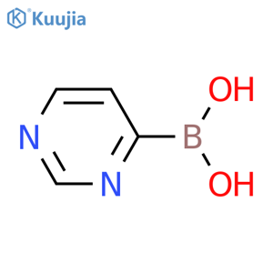 PYRIMIDIN-4-YLBORONIC ACID structure