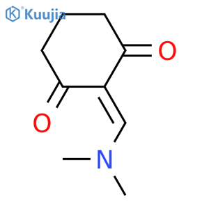 2-(dimethylaminomethylene)cyclohexane-1,3-dione structure