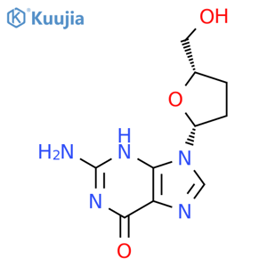 Dideoxyguanosine structure