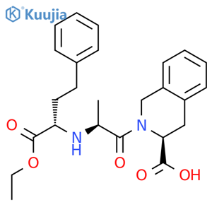 Quinapril structure