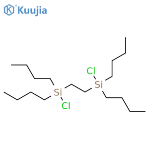 SILANE, 1,2-ETHANEDIYLBIS[DIBUTYLCHLORO- structure