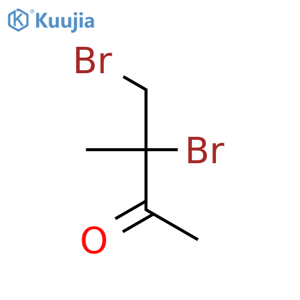 2-BUTANONE, 3,4-DIBROMO-3-METHYL- structure