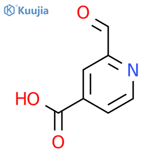 2-formylpyridine-4-carboxylic acid structure