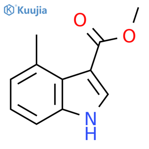 methyl 4-methyl-1H-indole-3-carboxylate structure