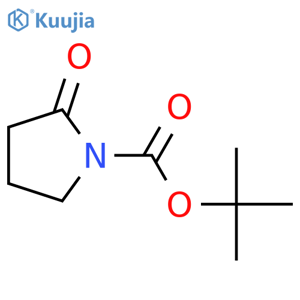 tert-Butyl 2-oxopyrrolidine-1-carboxylate structure