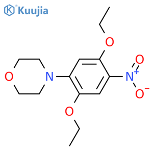 4-(2,5-Diethoxy-4-nitrophenyl)morpholine structure