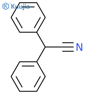 Diphenylacetonitrile structure