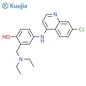 Amodiaquine structure