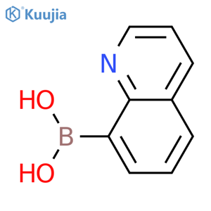 quinolin-8-ylboronic acid structure