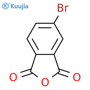 4-Bromo Phthalic anhydride structure