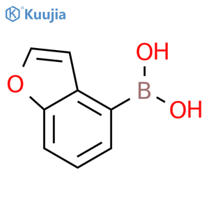 Benzofuran-7-ylboronic acid structure