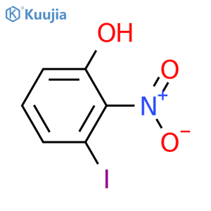 3-Iodo-2-nitrophenol structure