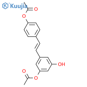 Resveratrol 3,4’-Diacetate structure