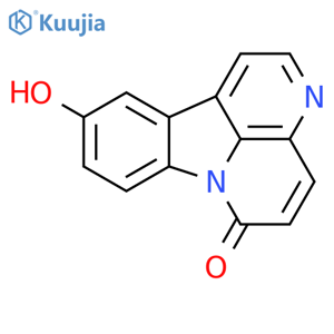 6H-Indolo[3,2,1-de][1,5]naphthyridin-6-one,10-hydroxy- structure