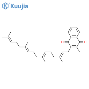 Menaquinone 4(Mixture of cis-trans isomers) structure