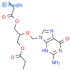 O,O'-Dipropanal Ganciclovir structure