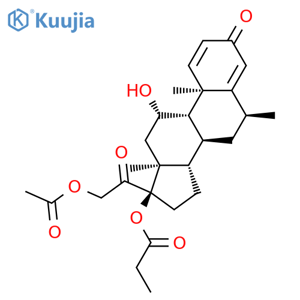 6a-Methyl Prednisolone Aceponate structure