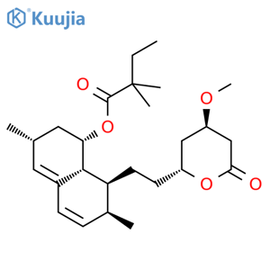 Simvastatin 4’-Methyl Ether structure