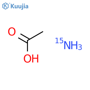 Ammonium-15N Acetate structure