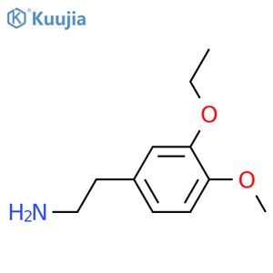 3-Ethoxy-4-methoxyphenethylamine structure