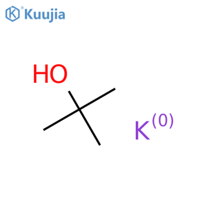 Potassium t-Butoxide structure