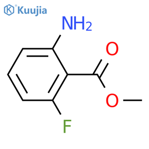 Methyl 2-amino-6-fluorobenzoate structure