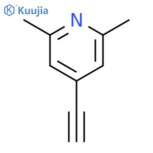 4-ethynyl-2,6-dimethylpyridine structure