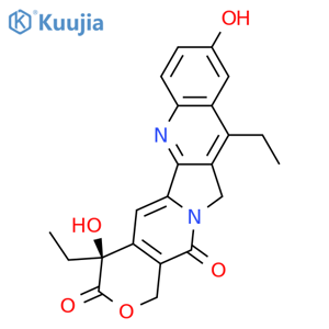 7-Ethyl-10-hydroxycamptothecin structure